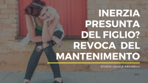 mantenimento figlio